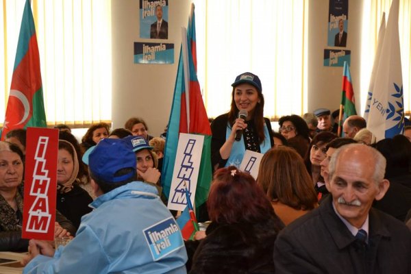 Sumqayıtda seçicilərlə növbəti görüş keçirilib -FOTOLAR