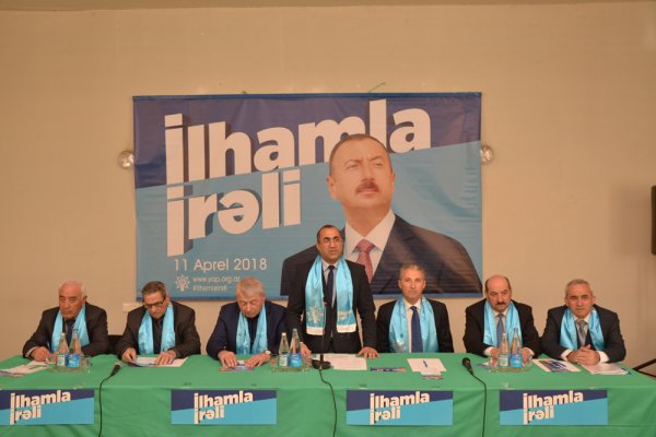 Sumqayıtda seçicilərlə növbəti görüş keçirilib -FOTOLAR