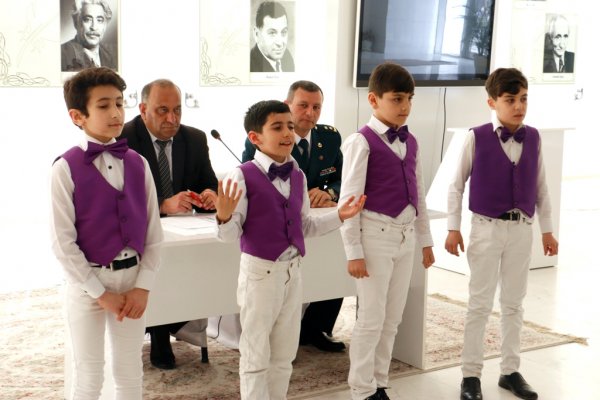 Sumqayıtda Milli Qəhrəman anıldı - FOTOLAR