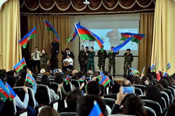 SDU-da “Əsgər əmanəti” adlı tədbir keçirilib - FOTOLAR SDU-da “Əsgər əmanəti” adlı tədbir keçirilib - FOTOLAR