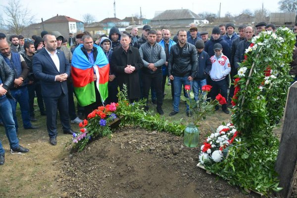"Qafqaz Pələngi" dəfn olundu - FOTOLAR