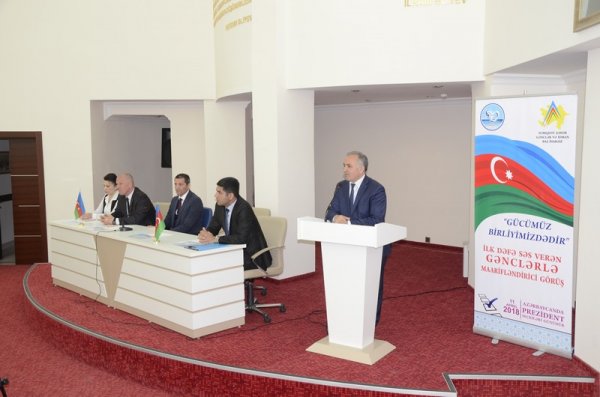 Sumqayıtda “Hamı seçkilərə - Gücümüz Birliyimizdədir” - FOTOLAR Sumqayıtda “Hamı seçkilərə - Gücümüz Birliyimizdədir” - FOTOLAR