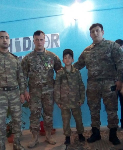 Sumqayıtda şəhidin xatirəsi anıldı - FOTOLAR