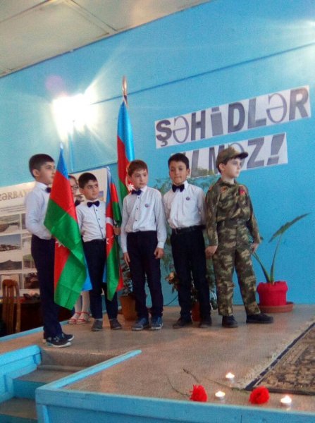 Sumqayıtda şəhidin xatirəsi anıldı - FOTOLAR