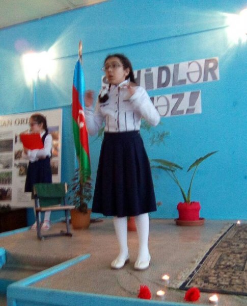 Sumqayıtda şəhidin xatirəsi anıldı - FOTOLAR