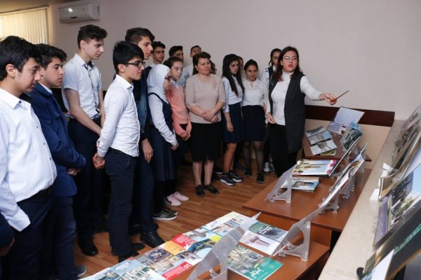 Sumqayıtın Tarixi Muzeyində tədbir keçirilib - FOTOLAR 