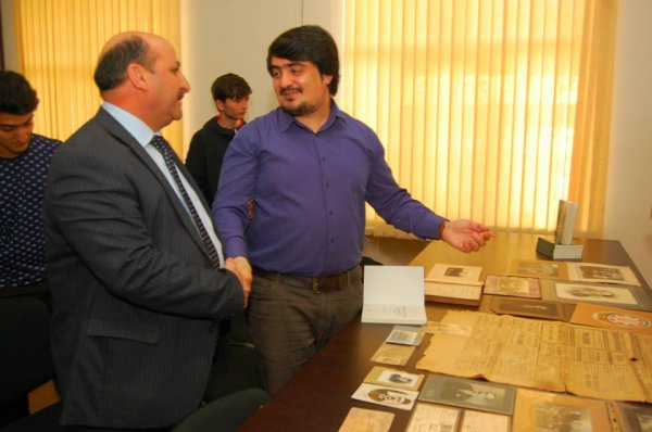 Sumqayıtda "Cümhuriyyət ili" barədə sərgi-mühazirə keçirilib - FOTOLAR Sumqayıtda "Cümhuriyyət ili" barədə sərgi-mühazirə keçirilib - FOTOLAR