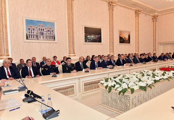 Sumqayıtda hesabat yığıncağı keçirilib – FOTOLAR Sumqayıtda hesabat yığıncağı keçirilib – FOTOLAR