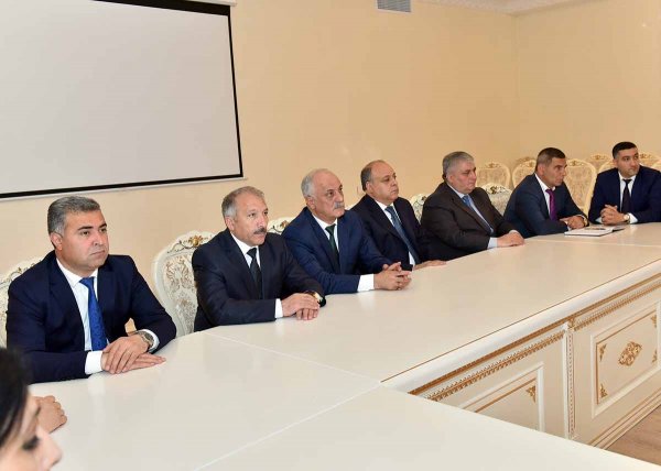 Yeni nazirin Sumqayıt şəhər ictimaiyyəti ilə görüşü oldu – FOTOLAR