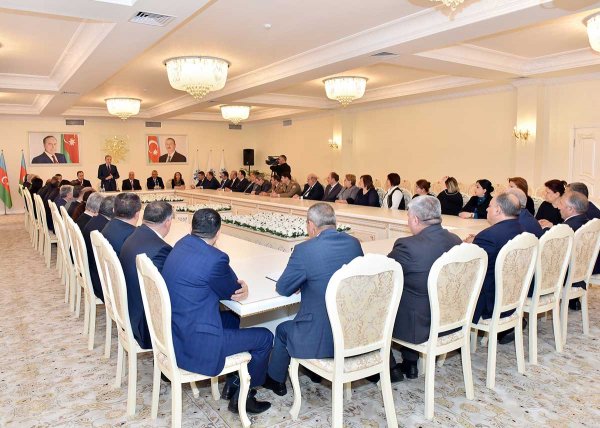 Yeni nazirin Sumqayıt şəhər ictimaiyyəti ilə görüşü oldu – FOTOLAR