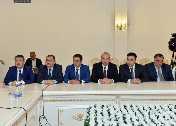 Yeni nazirin Sumqayıt şəhər ictimaiyyəti ilə görüşü oldu – FOTOLAR