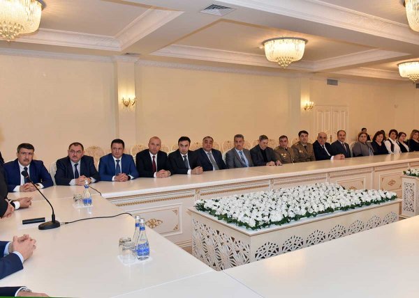 Yeni nazirin Sumqayıt şəhər ictimaiyyəti ilə görüşü oldu – FOTOLAR