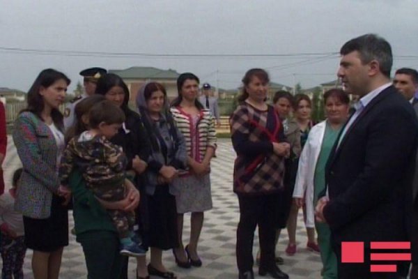 Yeni nazir Cocuq Mərcanlıda - FOTO