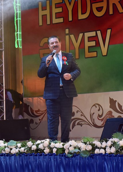 Ulu Öndərin anadan olmasının 95-ci ildönümü Sumqayıtda qeyd edilib - FOTOLAR