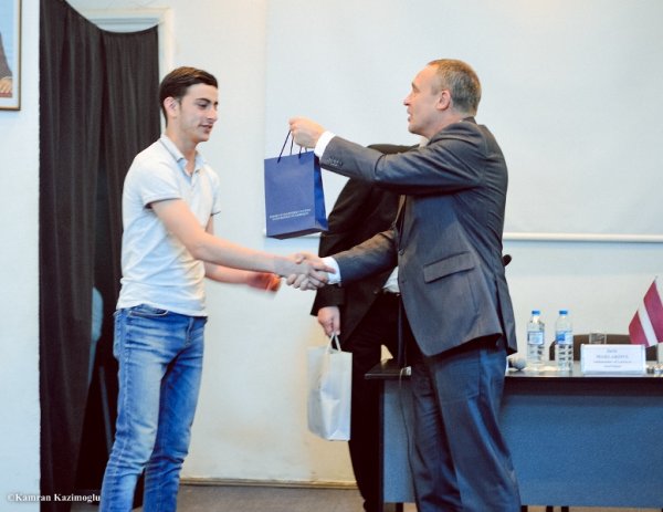 Latviya səfiri Qərbi Kaspi Universitetində Latviya səfiri Qərbi Kaspi Universitetində