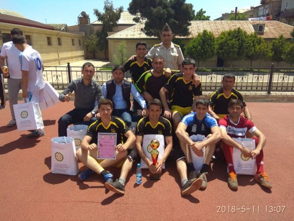 Sumqayıtın yanğınsöndürənləri birinci oldular - FOTO
