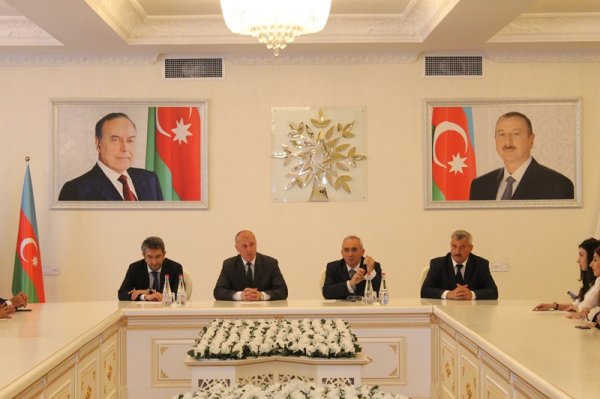 Sumqayıtda Azərbaycan Xalq Cümhuriyyətinin 100 illiyi münasibətilə tədbir keçirilib - FOTOLAR