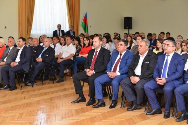 Sumqayıtda kimyaçılar AXC-nin 100 illiyini qeyd ediblər -FOTOLAR