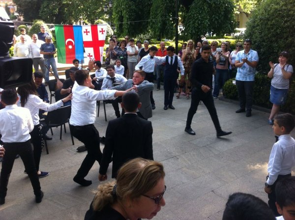 Musiqi məktəbinin kollektivi Gürcüstanda konsert proqramı ilə çıxış edib - FOTO