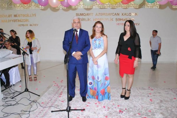 Sumqayıtda “Hər uşaq bir çiçəkdir” - FOTOLAR