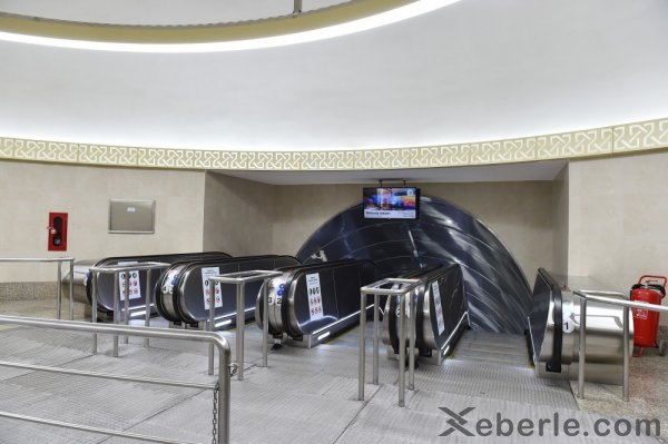 Metronun “Sahil” stansiyası istifadəyə verilib Metronun “Sahil” stansiyası istifadəyə verilib