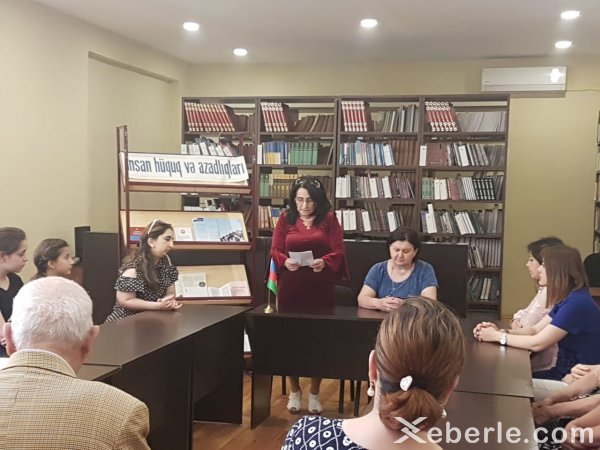 Sumqayıtda “İnsan Hüquqları aylığı” çərçivəsində silsilə tədbirlər keçirilib - FOTOLAR Sumqayıtda “İnsan Hüquqları aylığı” çərçivəsində silsilə tədbirlər keçirilib - FOTOLAR