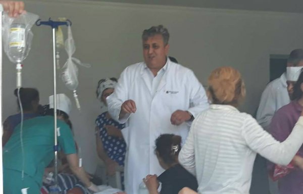 İmişlidə zəhərlənən pambıqçıların FOTOLARI yayıldı