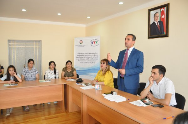 Erkən nikahlarla bağlı növbəti tədbir Masallıda keçirildi - FOTO