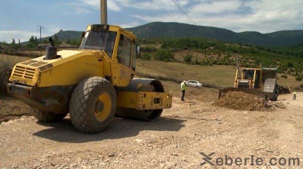 Şabranda bu yol yenidən qurulur - FOTOLAR