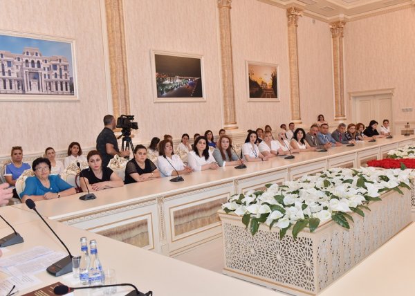 “Azərbaycan Respublikasının Prezidenti İlham Əliyev multikulturalizmin Azərbaycan modeli haqqında” kitabı Sumqayıtda təqdim olunub-FOTOLAR