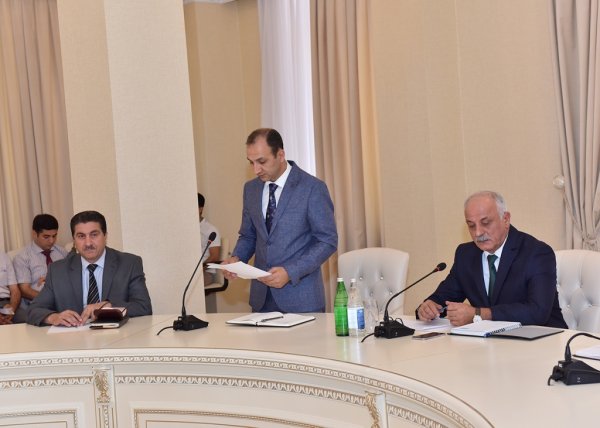 Sumqayıt RMİ-də 6 ayın yekunlarına dair müşavirə keçirildi - FOTOLAR