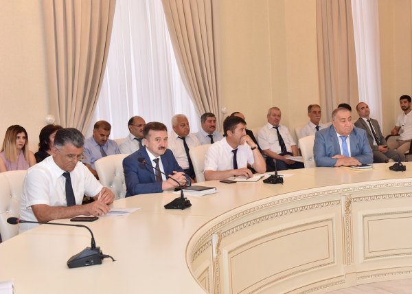 Sumqayıt RMİ-də 6 ayın yekunlarına dair müşavirə keçirildi - FOTOLAR