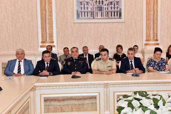 Sumqayıtda məmurlar hesabat verdi - Fotolar Sumqayıtda məmurlar hesabat verdi - Fotolar