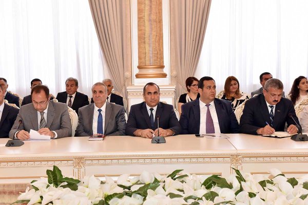 Sumqayıtda məmurlar hesabat verdi - Fotolar Sumqayıtda məmurlar hesabat verdi - Fotolar
