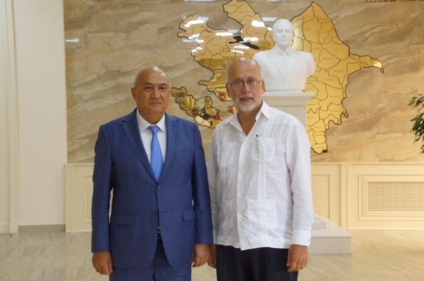 Meksika səfiri Qusara səfər edib