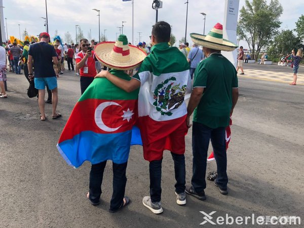  Azərbaycan və Türkiyənin bayraqları Dünya çempionatında: Sumqayıtlı jurnalistin təəssüratları - FOTOLAR