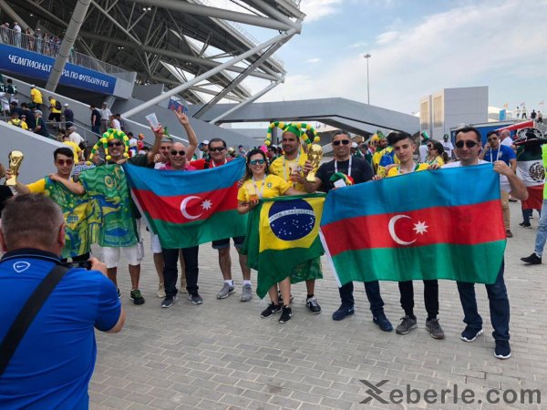  Azərbaycan və Türkiyənin bayraqları Dünya çempionatında: Sumqayıtlı jurnalistin təəssüratları - FOTOLAR