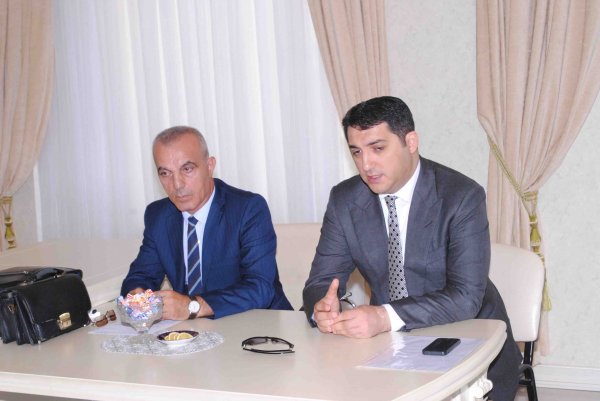 Sumqayıtda yeni rəhbər kollektivə təqdim olundu - FOTOLAR