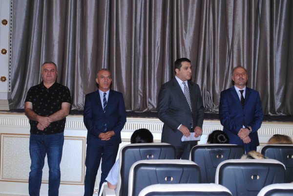 Sumqayıtda yeni rəhbər kollektivə təqdim olundu - FOTOLAR