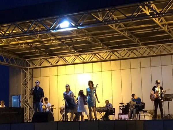 Sumqayıt bulvarında konsert keçirilib Sumqayıt bulvarında konsert keçirilib