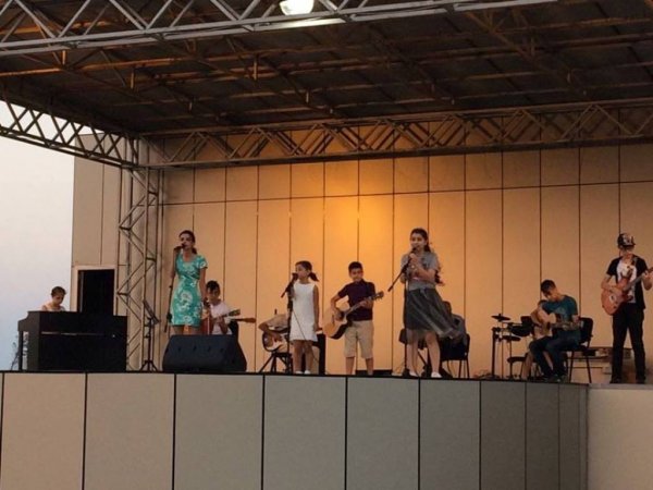 Sumqayıt bulvarında konsert keçirilib Sumqayıt bulvarında konsert keçirilib