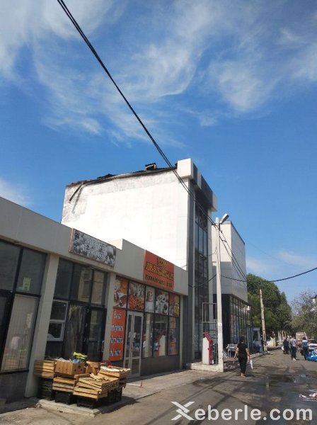 Sumqayıtın yanan “Bərəkət”indən FOTOREPORTAJ