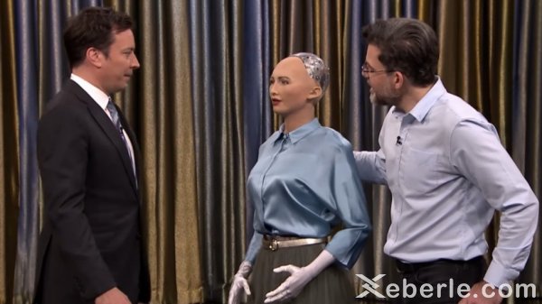 Dünyaca məşhur Robot Sophia Bakıya gəlir - FOTOLAR Dünyaca məşhur Robot Sophia Bakıya gəlir - FOTOLAR