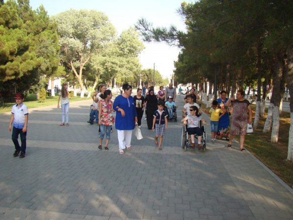 Sumqayıtda sağlamlıq imkanları məhdud şəxslər üçün YENİ LAYİHƏ - FOTOLAR