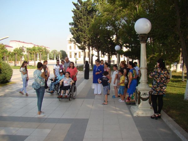 Sumqayıtda sağlamlıq imkanları məhdud şəxslər üçün YENİ LAYİHƏ - FOTOLAR