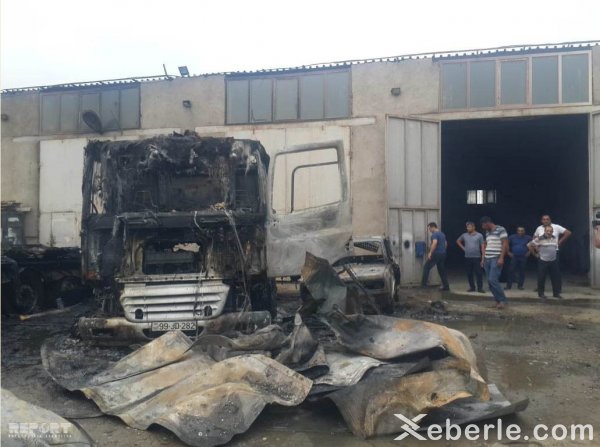 Sumqayıtda avtomobil parkında yanğın: ölən və xəsarət alanlar var - YENİLƏNİB (FOTO)
