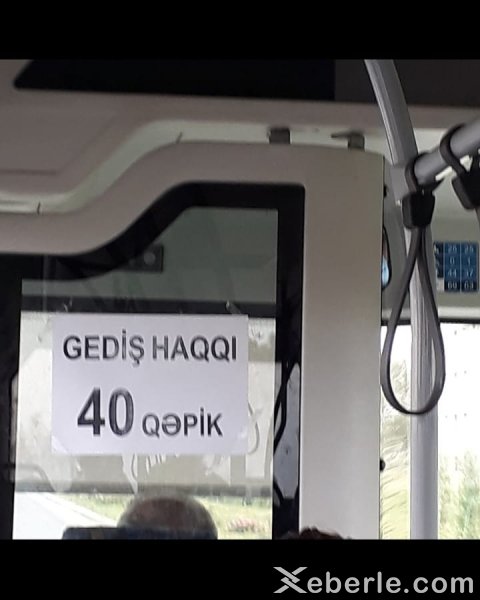 Sumqayıtda bu marşrutda gediş haqqı aşağı salındı - FOTO