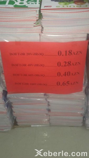 Sumqayıtda buradan ucuz və keyfiyyətli məktəbli ləvazimatları ala bilərsiniz - VALİDEYNLƏRİN NƏZƏRİNƏ! (R) 