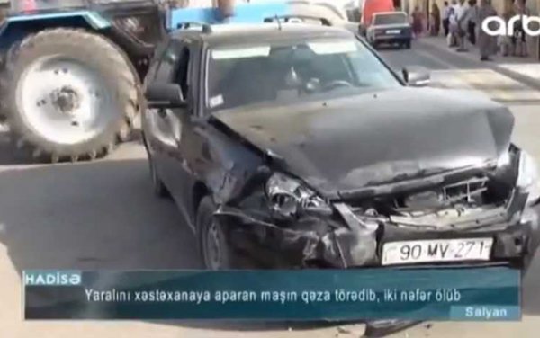Azərbaycanda dəhşətli qəza: Qardaşını xəstəxanaya apararkən qəzaya düşdü – 2 ölü Azərbaycanda dəhşətli qəza: Qardaşını xəstəxanaya apararkən qəzaya düşdü – 2 ölü