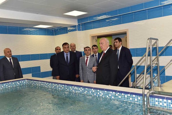 Zakir Fərəcov Sumqayıtda yeni bağçanın açılışını etdi - FOTOLAR